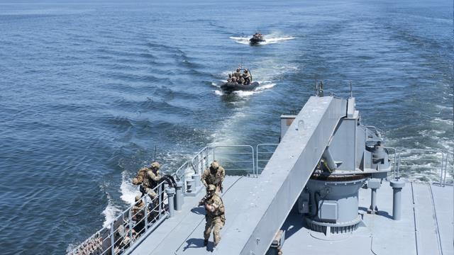 ABD öncülüğündeki 15 ülkeden Rusya'ya Karadeniz'de gözdağı