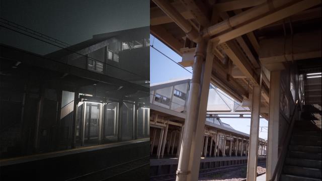 Unreal Engine 5 ile oluşturulan tren istasyonu sahnesi sosyal medyada viral oldu