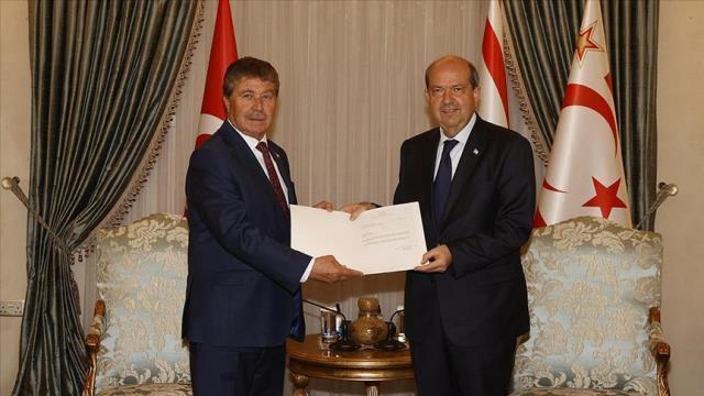 KKTC'de Ulusal Birlik Partisi Milletvekili Ünal Üstel başkanlığında yeni hükümet kuruldu