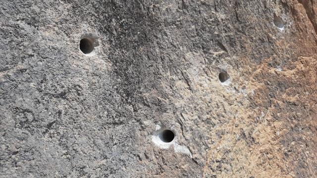 Antik kentte kral mezarını dinamitle havaya uçuracaklardı