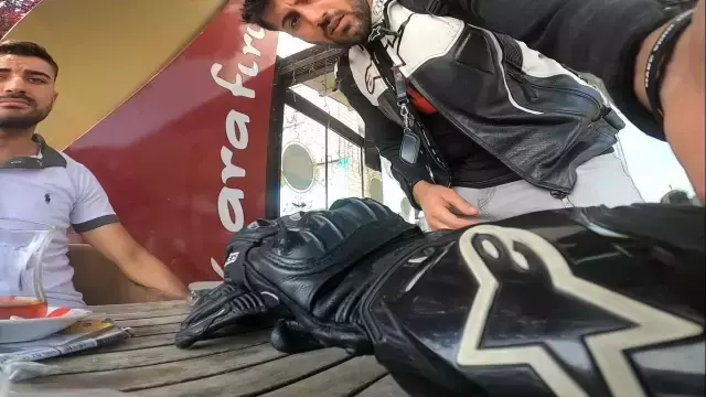 Kazadan son anda kurtuldular, tartışmanın sonu görenleri hayrete düşürdü