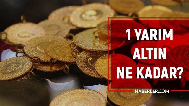 Altın fiyatları(YORUM): Yarım altın bugün ne kadar? 1 Temmuz 2022 YARIM ALTIN fiyatları kaç TL? Yükseldi mi, düştü mü?