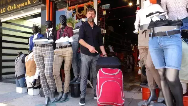 Eski patrona akıl almaz tuzak; Her gün boş valizle gelip 200 bin liralık kıyafet çaldı