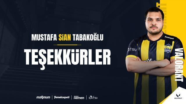Fenerbahçe Espor, Mustafa Tabakoğlu ile sözleşmesinin sona erdiğini duyurdu!