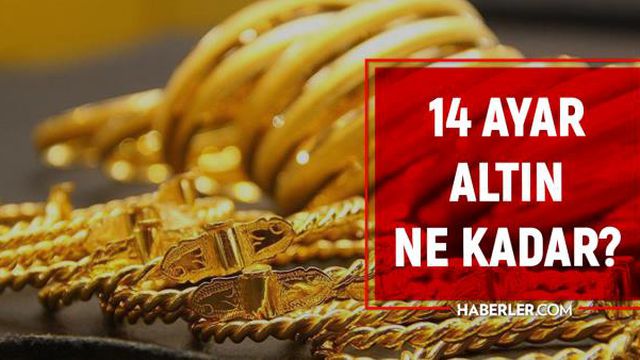 Altın fiyatları(YORUM): 14 ayar altın bugün ne kadar? 18 Temmuz 2022 14 AYAR ALTIN fiyatları kaç TL? Yükseldi mi, düştü mü?
