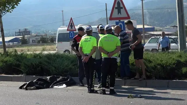 Fırından aldığı ekmekleri evine ulaştıramadı