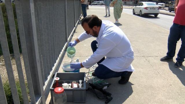 ALİBEYKÖY DERESİ'NDE BALIK ÖLÜMLERİ