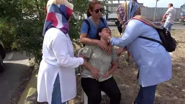 Yürek sızlatan kareler! İşten çıkarılan 350 kişi ile polis arasında arbede çıktı, işçiler fenalaştı