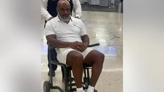 Tekerlekli sandalyede görüntülenen Mike Tyson hapishane hastalığına yakalandı: Konuşamıyorum bile
