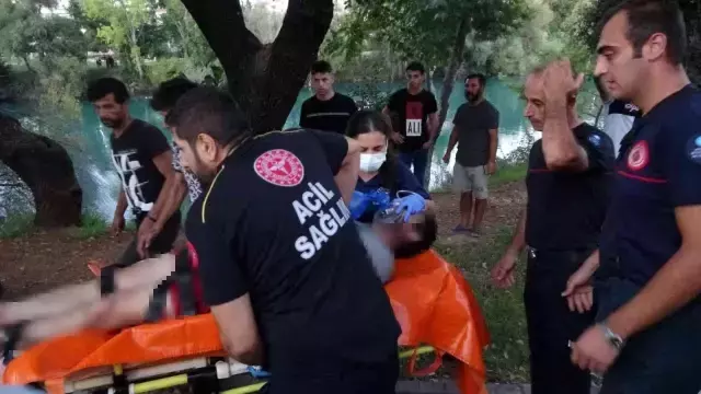 Yaya köprüsünden ıramağa atladı, tüm çabalara rağmen hayatını kaybetti