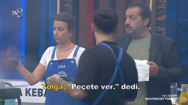 MasterChef'te Fatma Nur'un kopya verdiğini gören Mehmet Yalçınkaya sert çıkıştı: Sana mı kaldı?