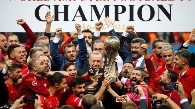 Tarih yazdık! Ampute Futbol Milli Takımı, Dünya Kupası'nı kazandı