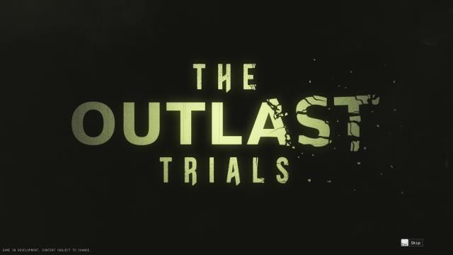 Outlast Trials'ın kapalı betası yayınlandı