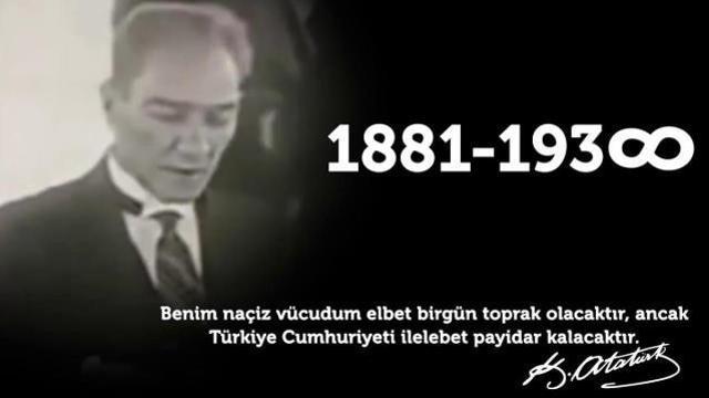 10 Kasım WhatsApp durum paylaşımları! 10 Kasım Atatürk Whatsapp durum paylaşımları!