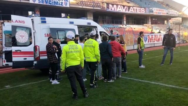 Galibiyete sevinen Karabük taraftarları bir anda ölümle burun buruna geldi