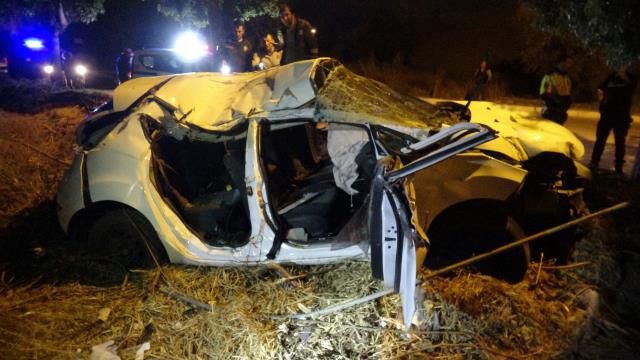 Çocuk sürücünün kullandığı otomobilin takla atması sonucu 1 kişi öldü