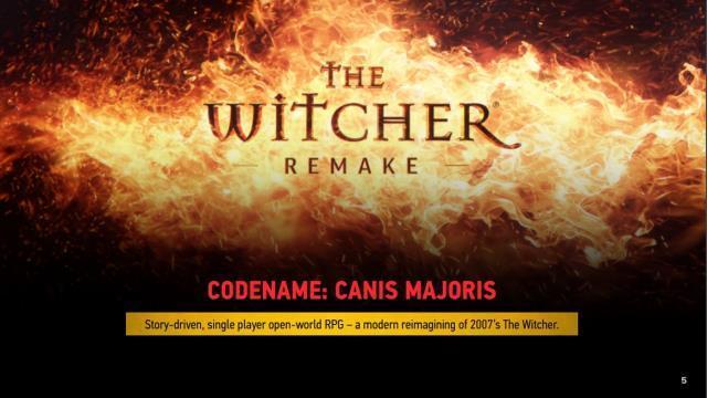 Witcher 1 Remake açık dünya olacak