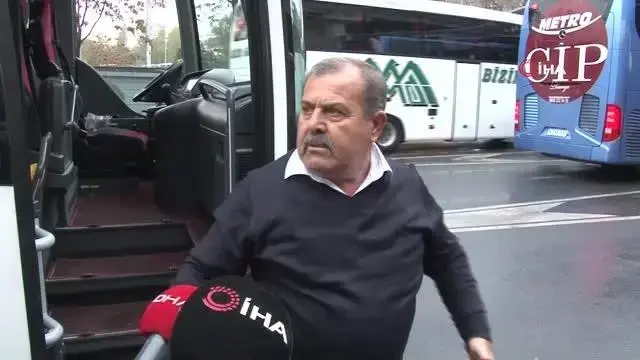 Ceza yiyen otobüsteki görevliden gazetecilere pişkin cevap: 'Kasıtlı takmadım, sana ne?'