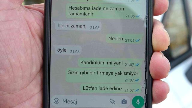 Araç kiralamak isterken dolandırıldı: Hadi git suyunu iç, bu da sana ders olsun