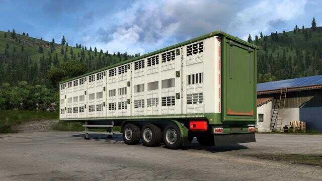 Euro Truck Simulator 2'ye hayvan taşıma dorsesi eklenecek