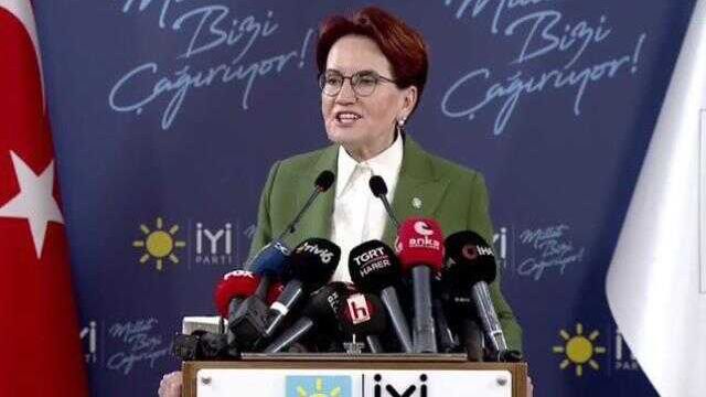 Son Dakika! İYİ Parti Genel Başkanı Meral Akşener: İYİ Parti kıskaca alınmıştır, buna boyun eğmeyiz