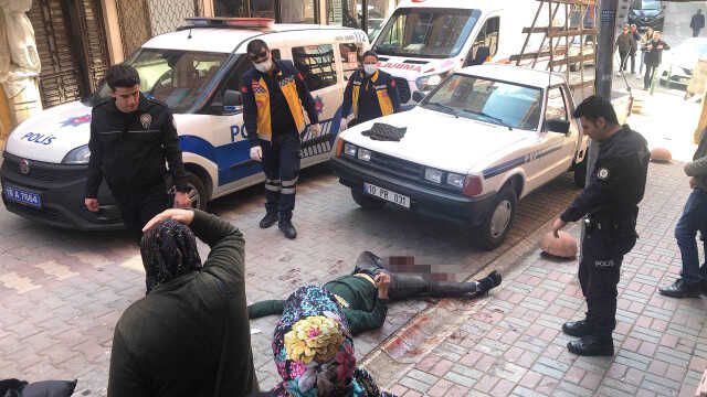 Yaralandı, polislere zor anlar yaşattı