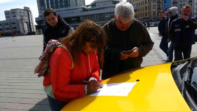 Dolmabahçe'den Taksim'e 385 lira isteyen taksiciye ceza yağdı