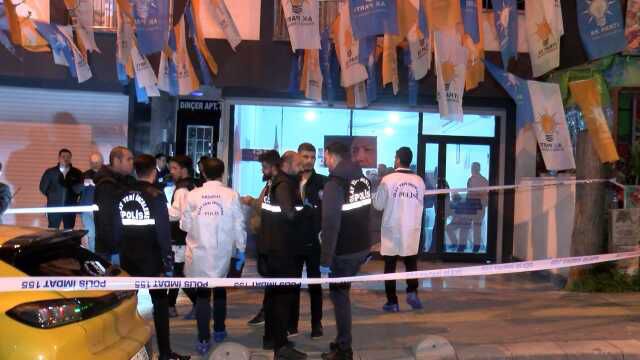 İstanbul Valiliğinden, AK Parti seçim irtibat bürosu önünde silahla ateş açılmasıyla ilgili