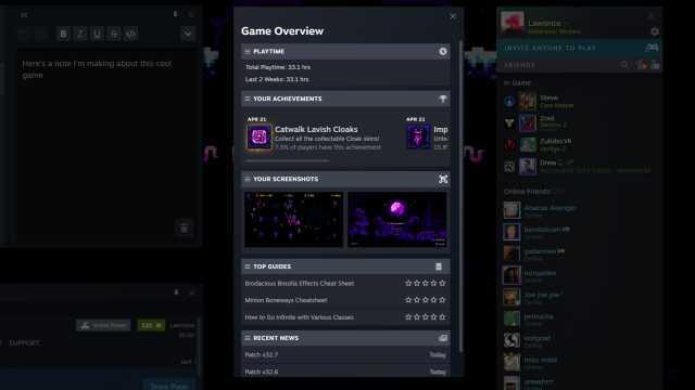 Steam masaüstü uygulaması yenilendi
