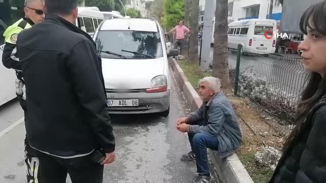 Direksiyon başında sızan sürücüden ilginç savunma: Hayvanım balkondan aşağı düştü. İçiyorsam sebebi var