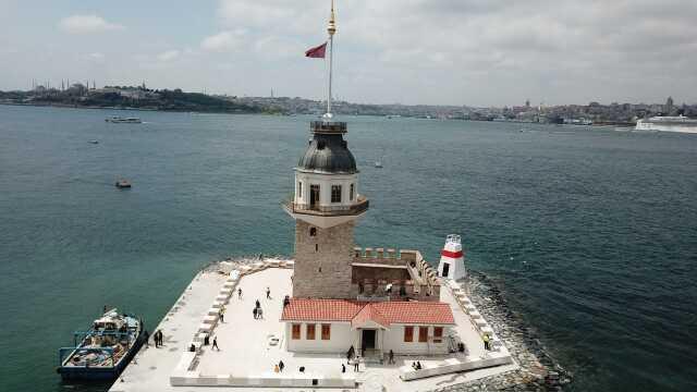 Kız Kulesi Restorasyonu Tamamlandı, Açılışa Hazır