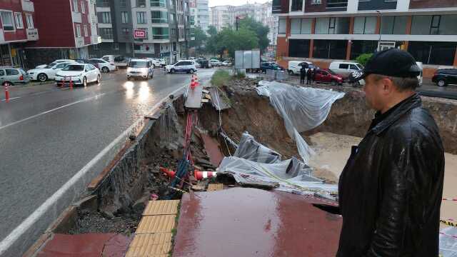 Samsun'u yine sel vurdu