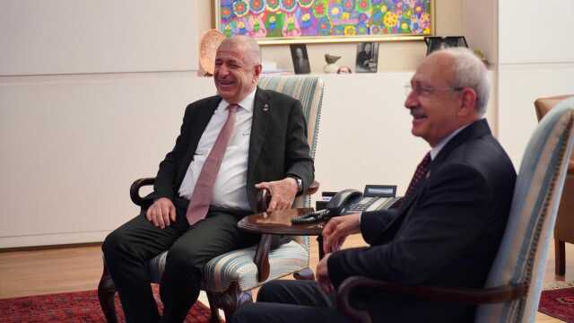 Kılıçdaroğlu ve Ümit Özdağ'dan seçim sonrası ilk görüşme: İade-i ziyarette bulunmak istedim