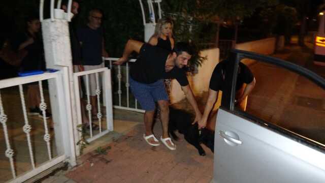Ne tasması var ne ağızlığı! Doberman cinsi köpek parkta aileye dehşeti yaşattı