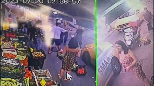 Taksi Şoförü Yabancı Uyruklu Kadını Darp Etti