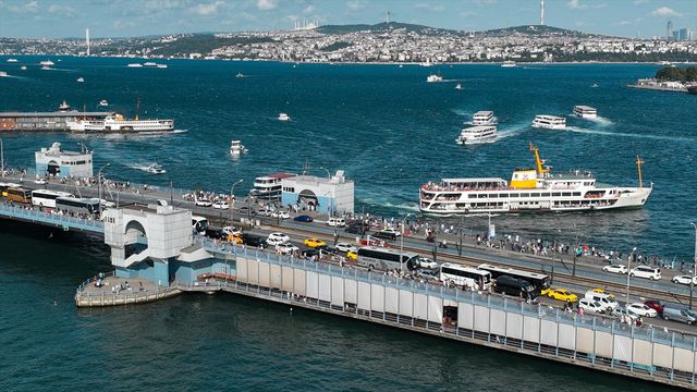 İstanbul'da Galata Köprüsü'nde Bakım Çalışmaları Başlıyor