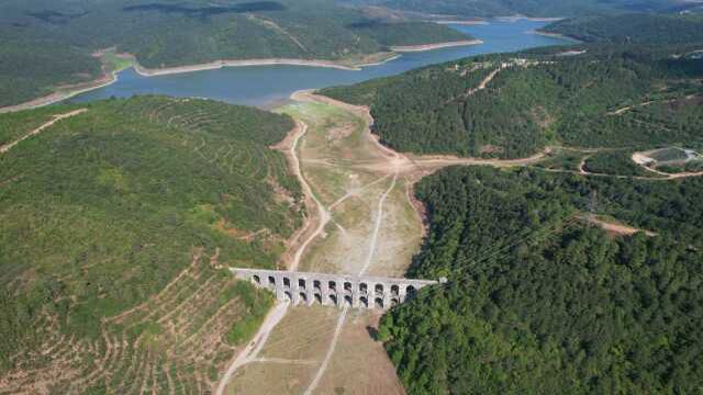 İstanbul'daki barajların su seviyesi yüzde 32 seviyelerine kadar geriledi