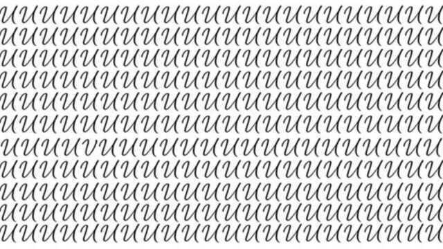 Beyin yakan IQ testi: En zeki kişiler bile gizlenen 'V' harfini 5 saniyede bulamıyor