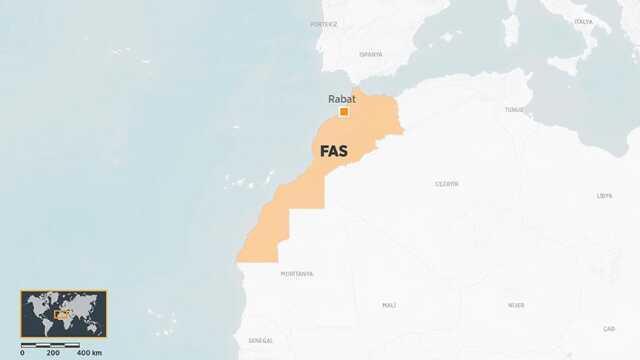 Fas hangi yarım kürede? Fas'ın konumu ve harita bilgisi