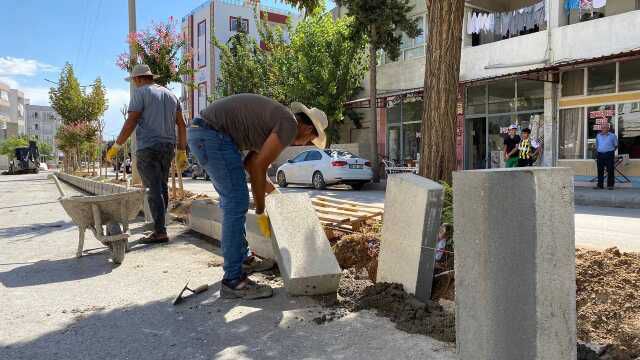 Orta Refüj ve Kavşaklar Modern Hale Getiriliyor