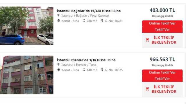Ziraat Bankası'ndan 403 bin TL'den başlayan fiyata ev satışı! Online teklif bekleniyor