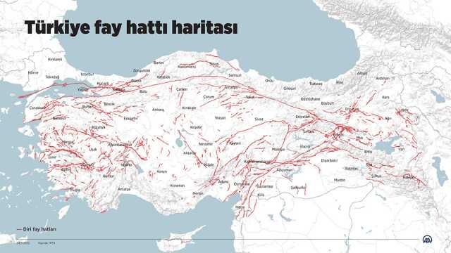 FAY HATTI SORGULAMA nasıl yapılır? Türkiye'de deprem riski bulunan şehirler hangileri?