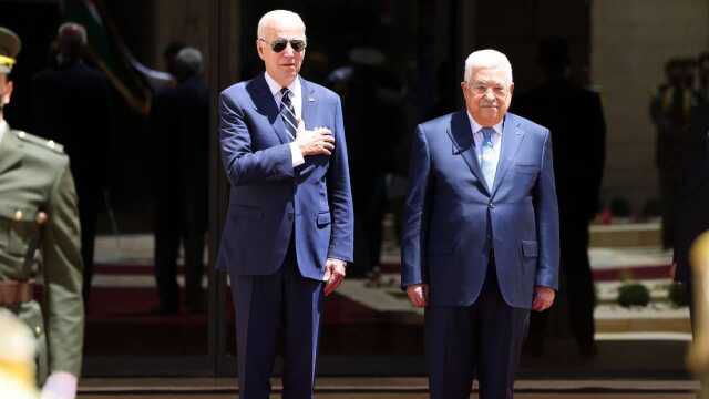 Filistin Devlet Başkanı Abbas, Gazze'deki hastane katliamı sonrası ABD Başkanı Biden ile görüşmesini iptal etti