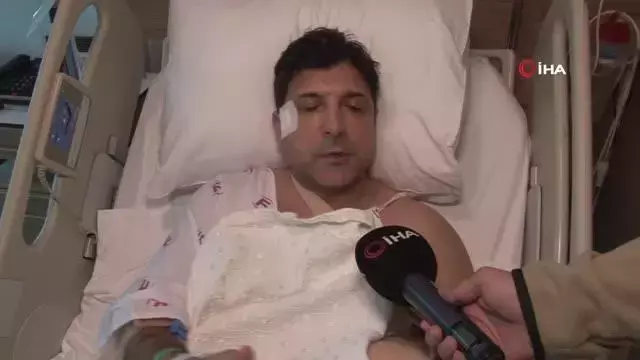 Sokak ortasında tekme tokat dövülen Oktay Derelioğlu'nun son hali kavganın boyutunu gözler önüne serdi