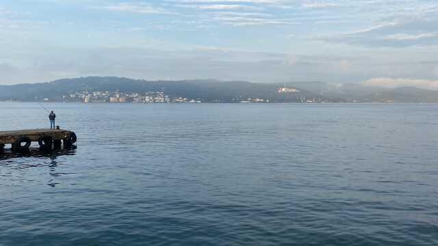 Gelibolu-Lapseki hattında seferler sis nedeniyle geçici olarak durduruldu