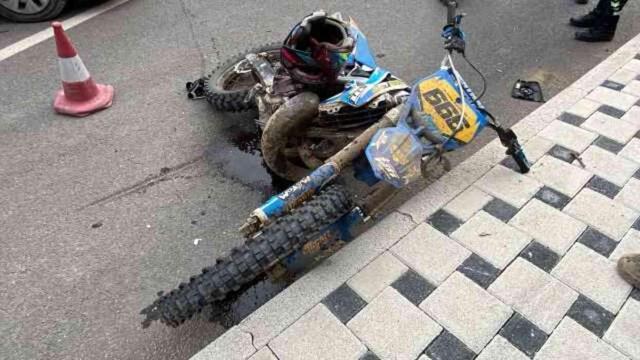 24 yaşındaki gencin can verdiği kazanın görüntüleri ortaya çıktı! Metrelerce sürüklenmiş