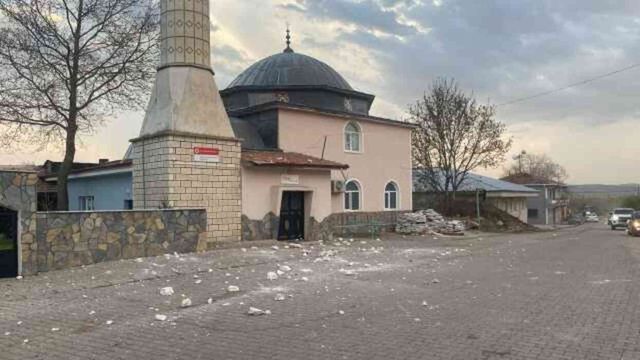 İşte Tokat'taki 5,6'lık depremin merkez üssünden ilk görüntüler