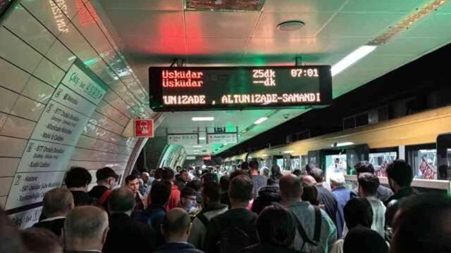 Üsküdar-Samandıra Metrosu'ndaki arıza 50 saattir çözülemedi