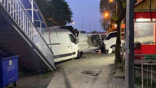 Benzin yüklü tanker devrildi! Patlama riskine karşı D-130 Karayolu trafiğe kapatıldı