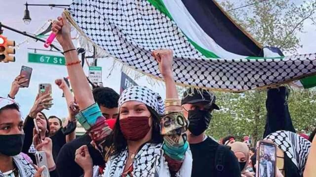 Gazze'ye destek veren Bella Hadid, baskılara dayanamayıp modelliği bıraktı